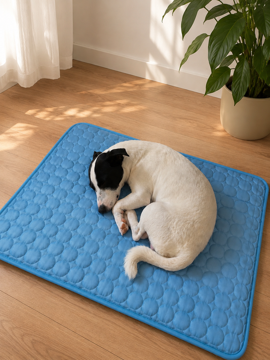 Tapis Rafraîchissant pour Chien & Chat — Confort Été, Toutes Tailles